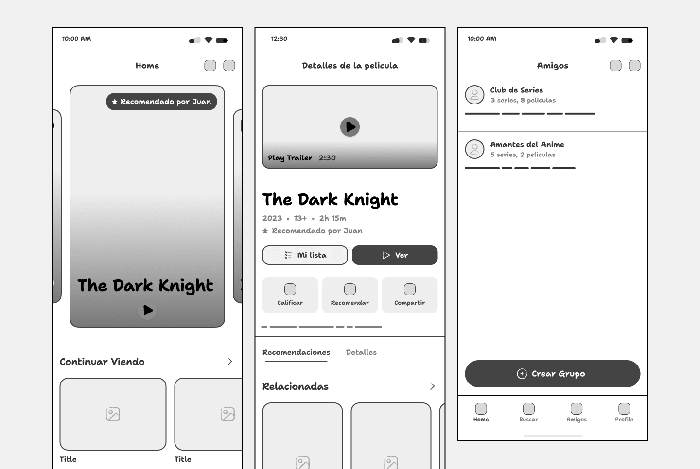 Wireframes